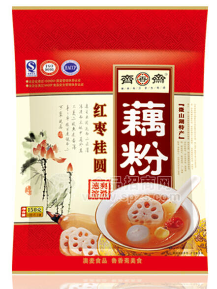 150g红枣桂圆藕粉