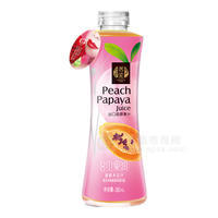 养浓 8贝果润 蜜桃木瓜汁 380ml