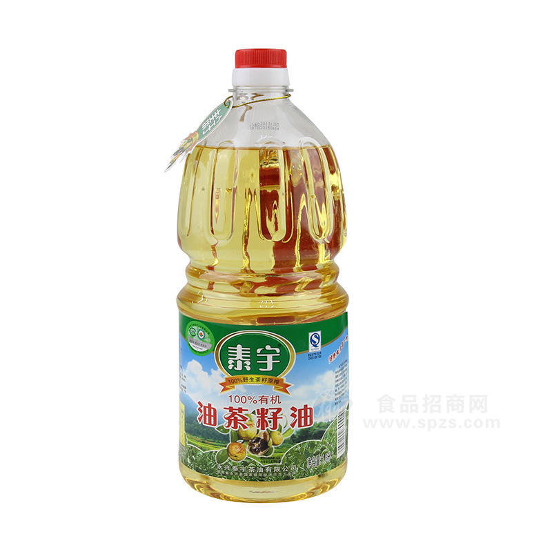 泰宇茶油百分百有機(jī)油茶籽油1.8L