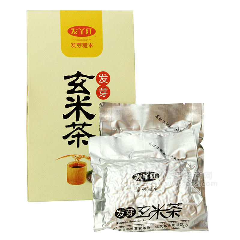 发丫红 原生营养 高亲和力 时尚茶饮好味道 发芽玄米茶