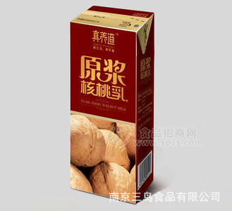 原浆核桃乳饮料