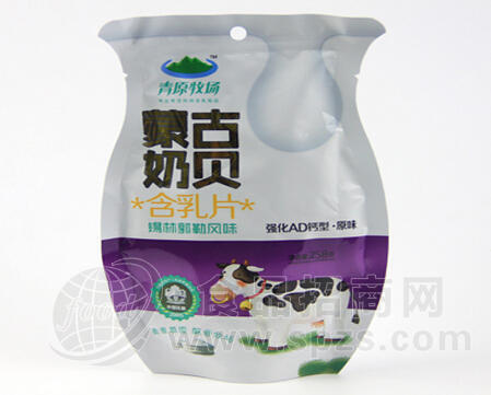 乳制品奶片强化AD钙型原味258g