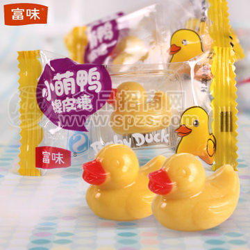 富味70g小黄鸭橡皮糖实物图3.3