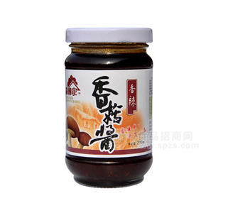 森林家香辣香菇酱