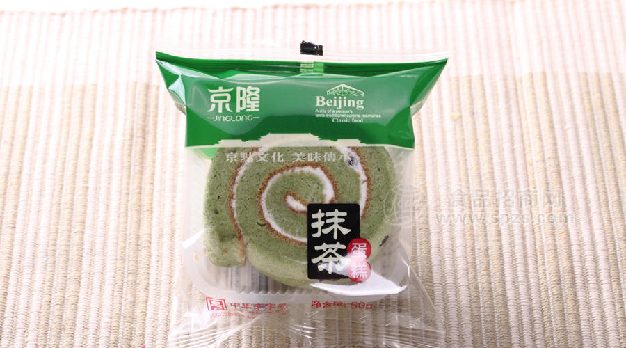 傳統(tǒng)糕點(diǎn)休閑零食綠茶蛋糕