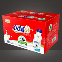 奶博士 优菌多原味乳酸菌饮品338mlx12瓶