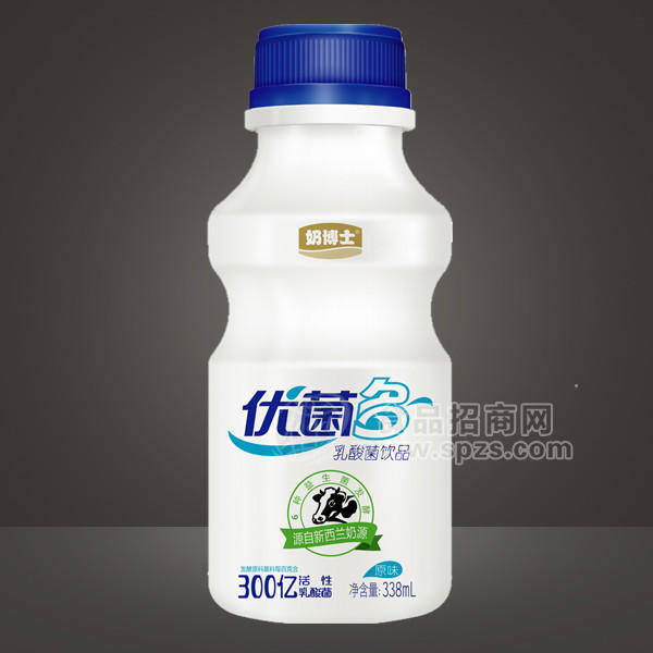 ·奶博士 优菌多原味乳酸菌饮品338ml 