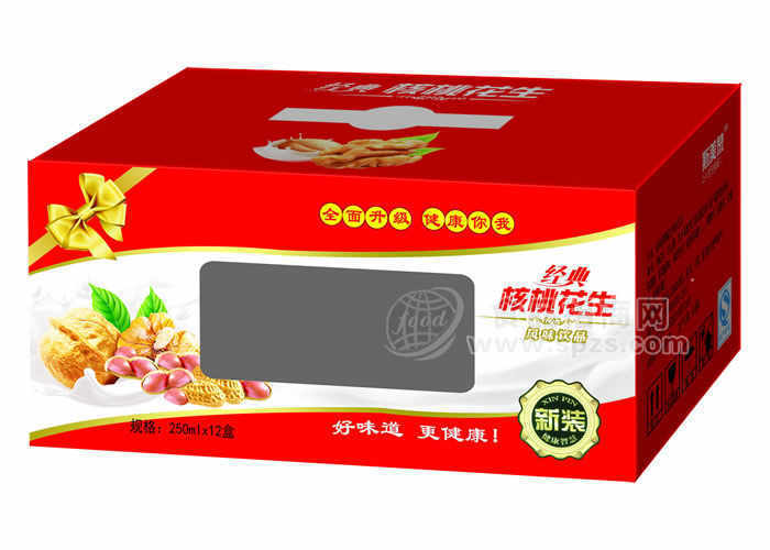核桃花生風味飲品 植物蛋白飲料 禮盒