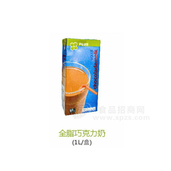 帕魯士巧克力全脂牛奶1L