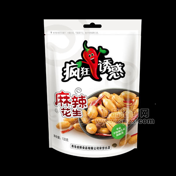 瘋狂誘惑 麻辣花生20g/82g/132g 休閑食品