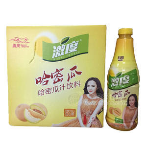 激度 哈密瓜汁饮料1.5Lx6瓶