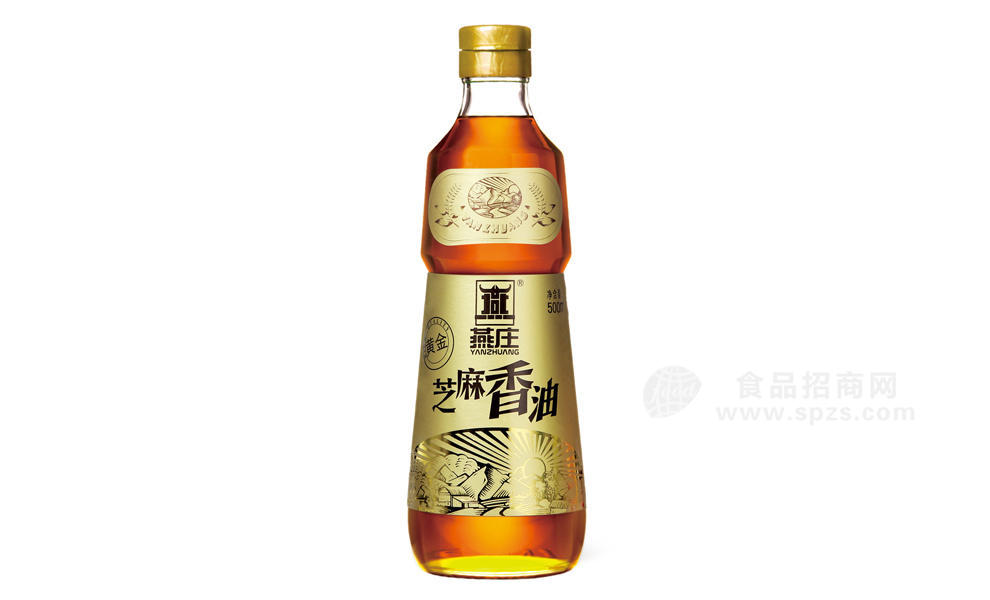 燕莊黃金芝麻香油500ml