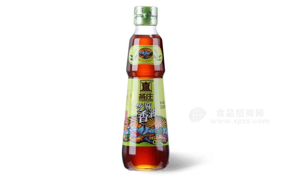 燕莊低溫芝麻香油300ml