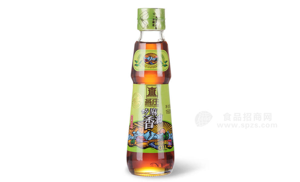 燕莊低溫芝麻香油160ml