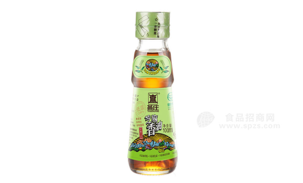 燕莊低溫芝麻香油100ml