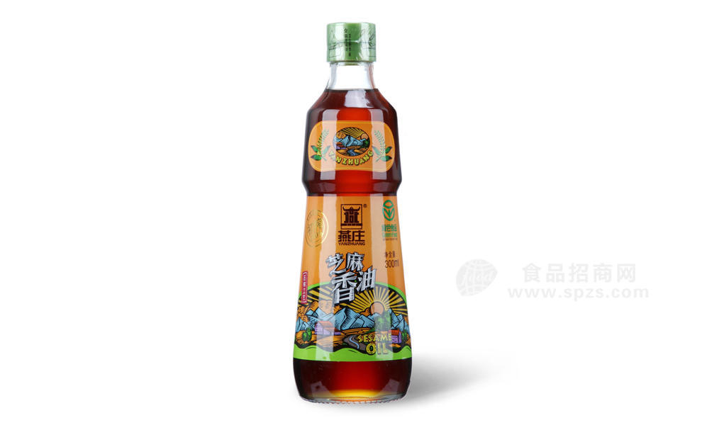 燕莊純正芝麻香油300ml