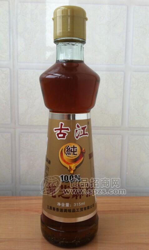 古江精品100%纯芝麻油系列