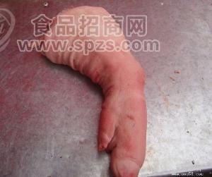 批发加拿大（394厂）带筋猪蹄(猪手）