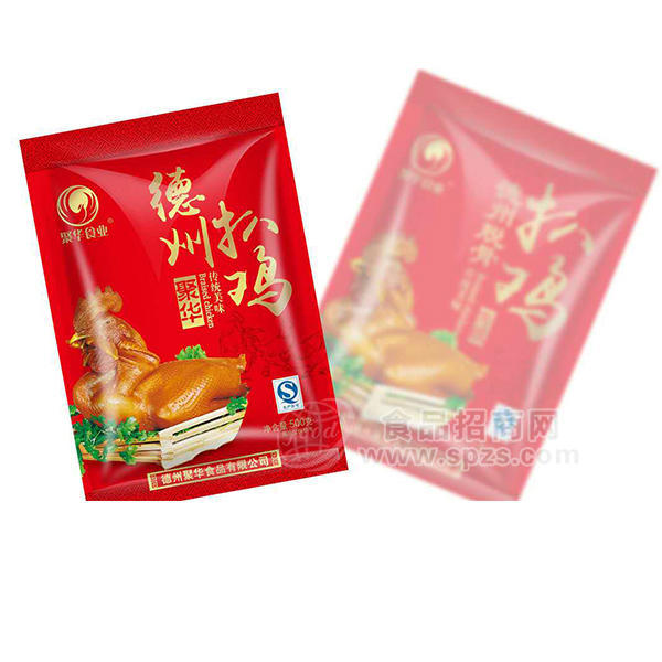 聚华食业德州扒鸡 水产肉禽 500g