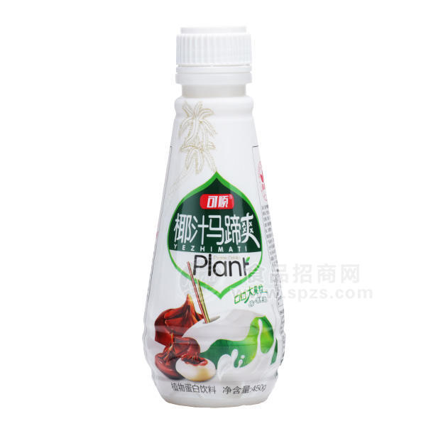 可順椰汁馬蹄爽 植物蛋白飲料450g