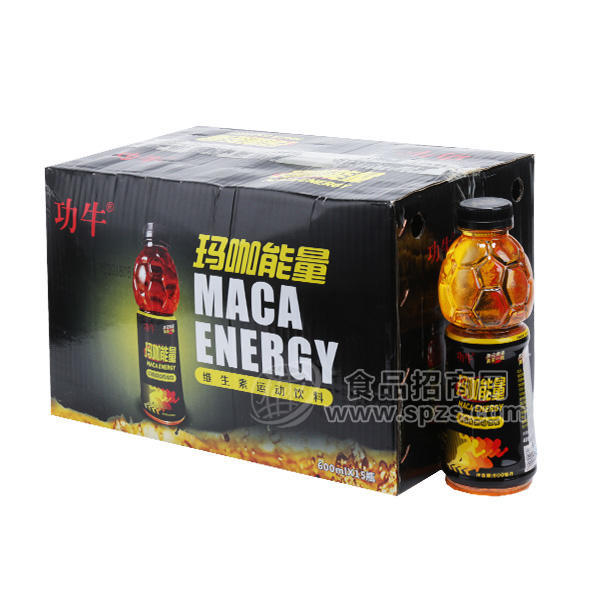 ·功牛维生素运动饮料 玛咖能量600mlx15瓶 