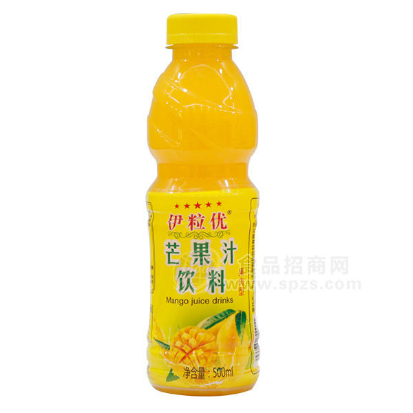 ·伊粒优 芒果汁饮料 500ml 