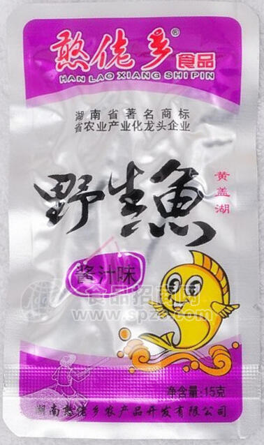 休閑食品魚干魚絲野生魚醬汁味