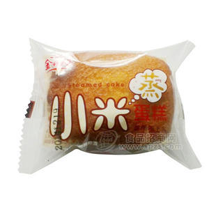 小米蒸蛋糕