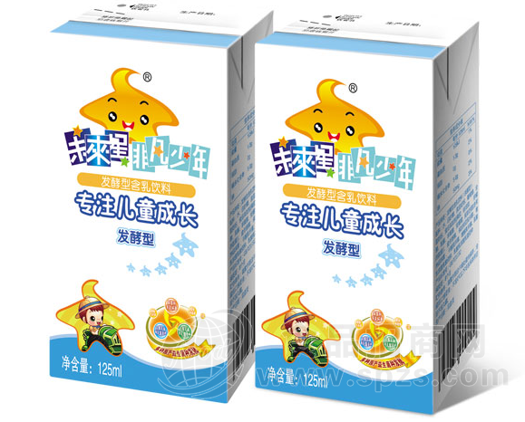 未来星非凡少年发酵型含乳饮料125ml