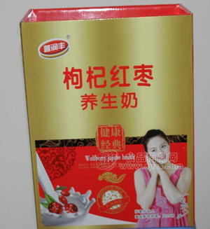枸杞红枣养生奶