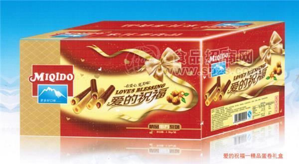 愛的祝福精品蛋卷禮盒休閑食品