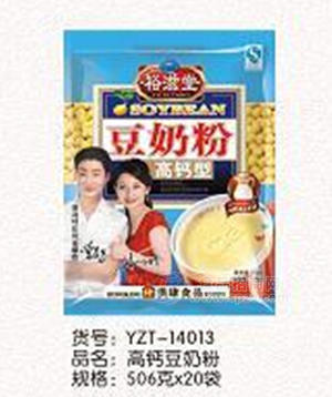 高钙豆奶粉