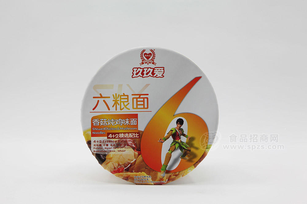 玖玖爱六粮面优质香菇炖鸡面