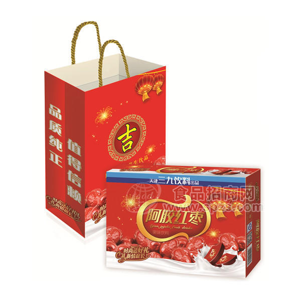 阿胶红枣果味饮料