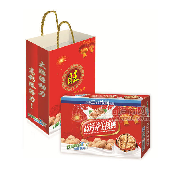 ·高钙养生核桃 植物蛋白饮料 