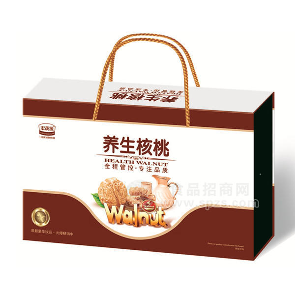 ·宏晟源养生核桃 植物蛋白饮料 