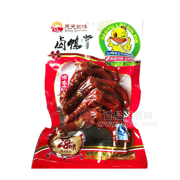 ·天天韵味卤鸭掌101g 