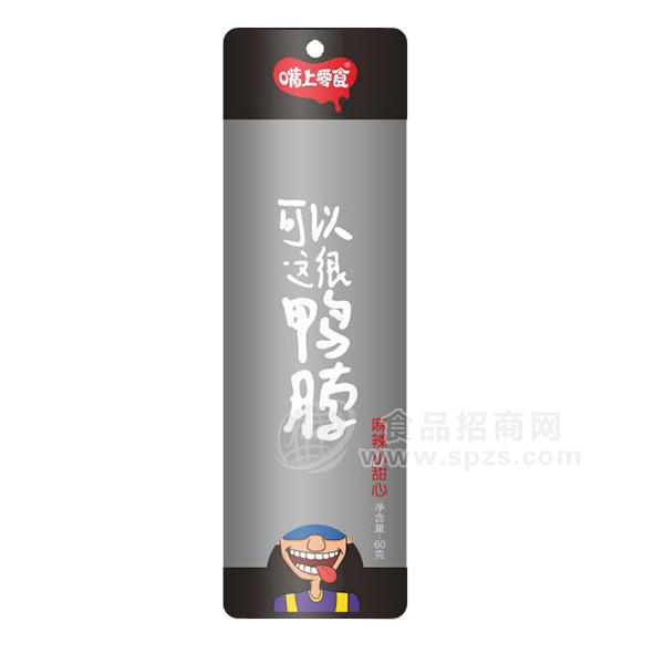 ·嘴上零食麻辣小甜心鸭脖60g 