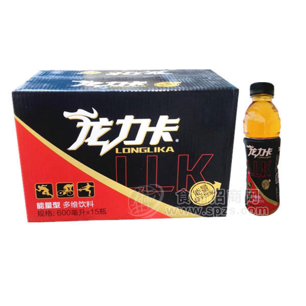 龍力卡 能量型 多維飲料  箱裝 600mlx15瓶