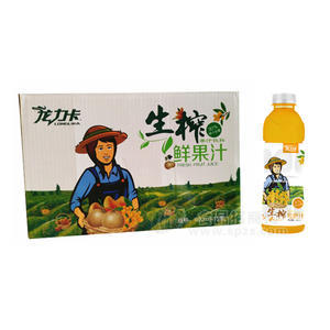 龍力卡 生榨鮮果汁 果汁飲料 箱裝 600mlx15瓶