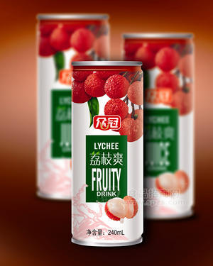 众冠-荔枝爽铁罐