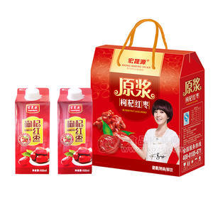 枸杞红枣 果汁饮料488ml 礼盒
