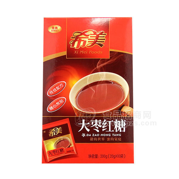 希美大棗紅糖200g