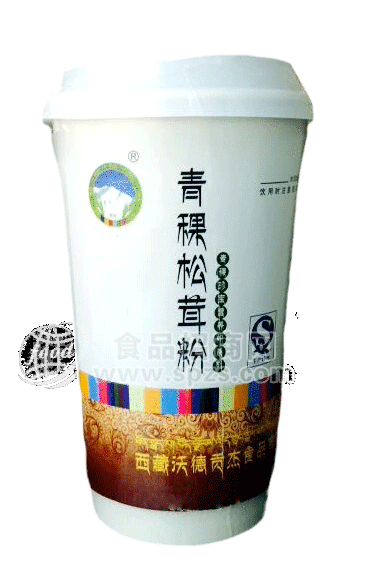 西藏青稞營(yíng)養(yǎng)粉青稞雪域松茸粉代餐口杯裝