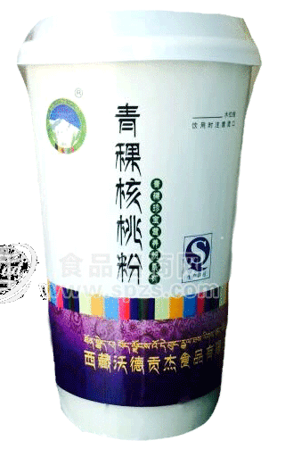 西藏青稞營(yíng)養(yǎng)粉青稞雪域核桃粉代餐口杯30g
