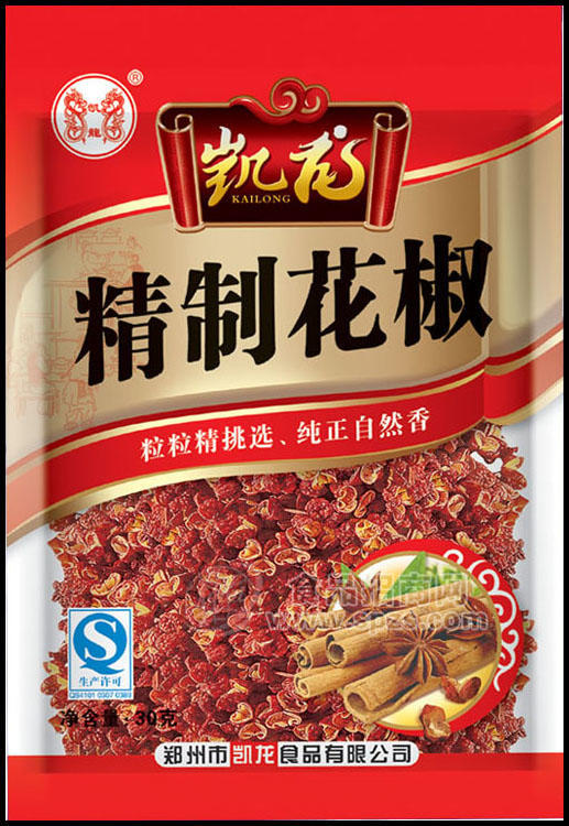 ·凯龙30g精制花椒 