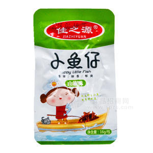 佳之源 山椒味小鱼仔16g 鱼干鱼丝