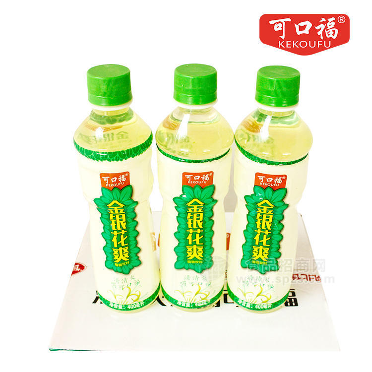 可口福 金銀花爽植物飲料400ml