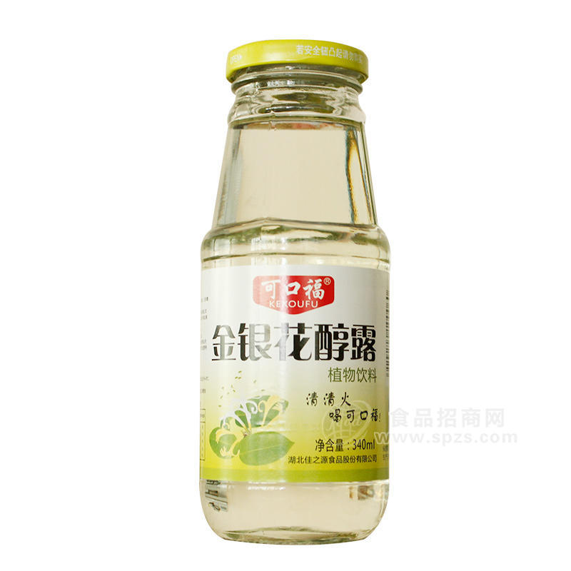 可口福 金銀花露植物飲料340ml 金銀花醇露