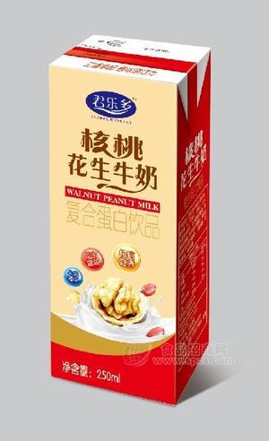 250ml君樂(lè)多核桃花生牛奶